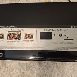 Sony DVD Player Brand New With Remote