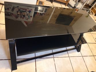 Glass Tv Console
