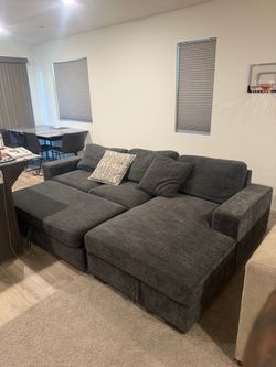 Gray couch newish