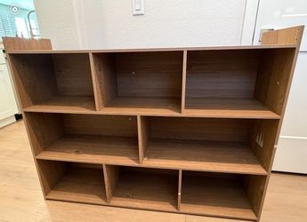 Wooden Bookshelf