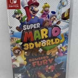 Super Mario 3D World + Bowsers Fury Nintendo Switch  Sealed