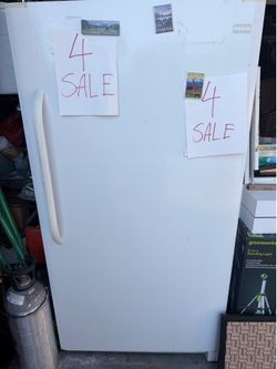 Frigidaire Upright Fridge White No Freezer