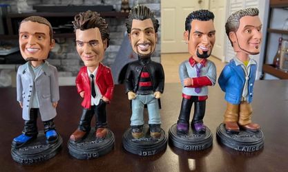 NSYNC Bobble Head 2001 Best Buy Collection Complete All 5 No Boxes Dust Free