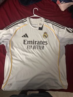 Men Adidas Real Madrid Jersey size 2xl