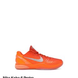 Kobe 6  Total Orange 