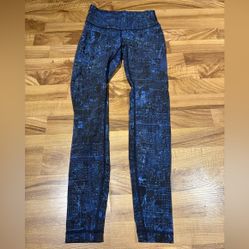 Lululemon Wunder Under Hi-Rise Tight City Lights Multi Black Size 4