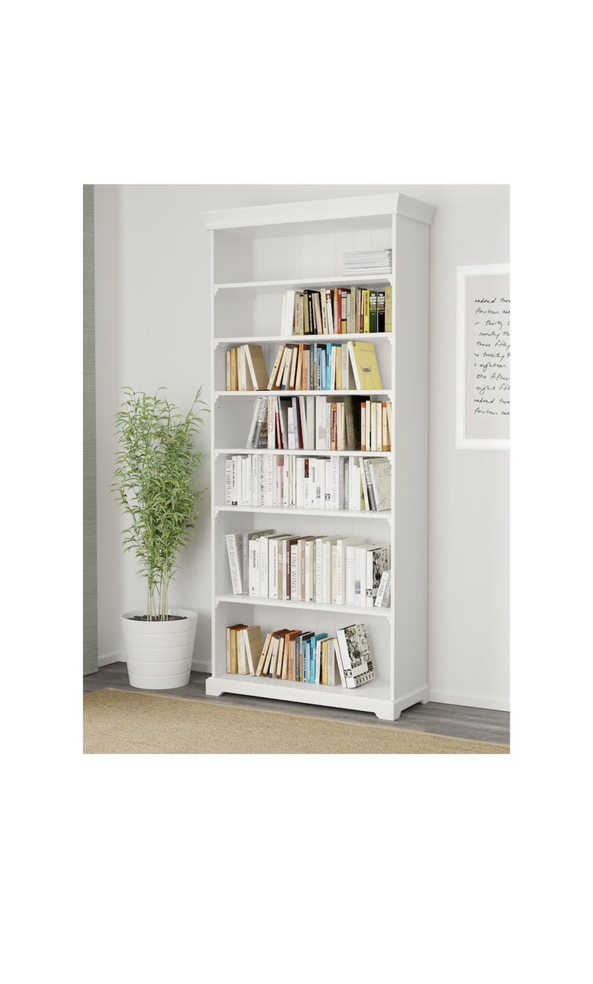 IKEA LIATORP BOOKCASE LIKE NEW!📚