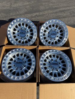 KMC KM552 IMS 8x6.5 18" Wheels Machined