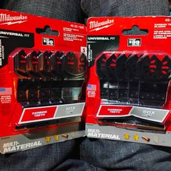 Milwaukee Carbide Teeth Blades 2-5packs