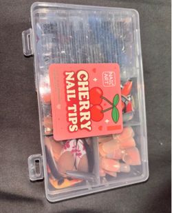 Natic Art Cherry Nail Tips Set