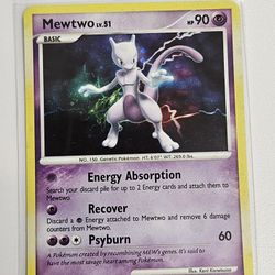 Mewtwo Lvl 51 Reverse Holo 