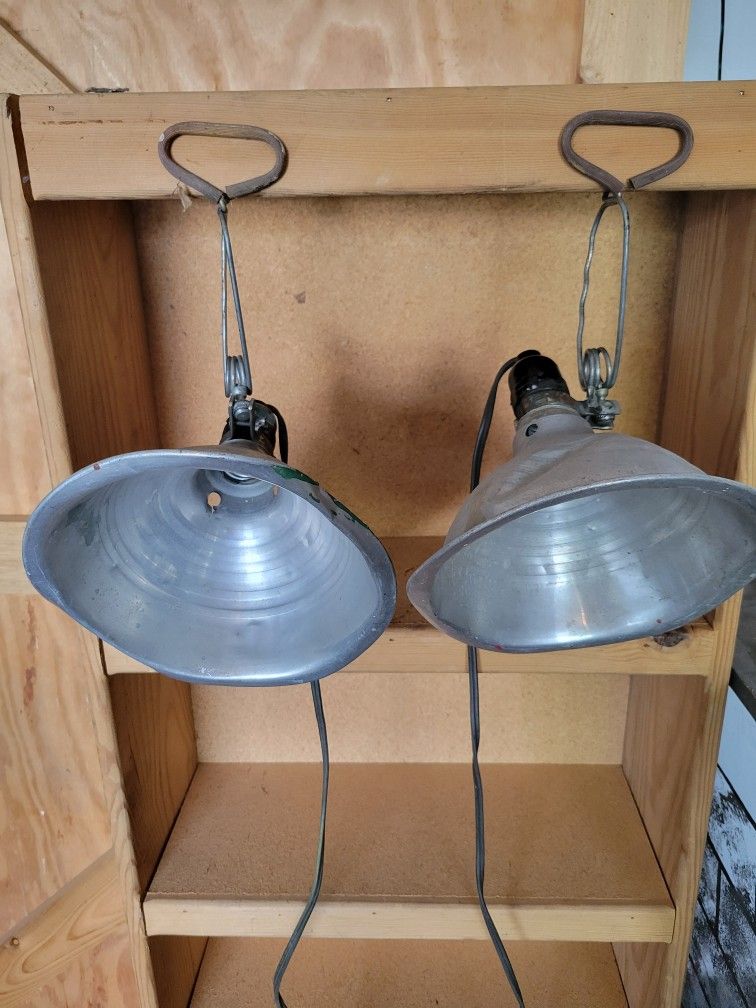 Vintage Metal Clip Lights