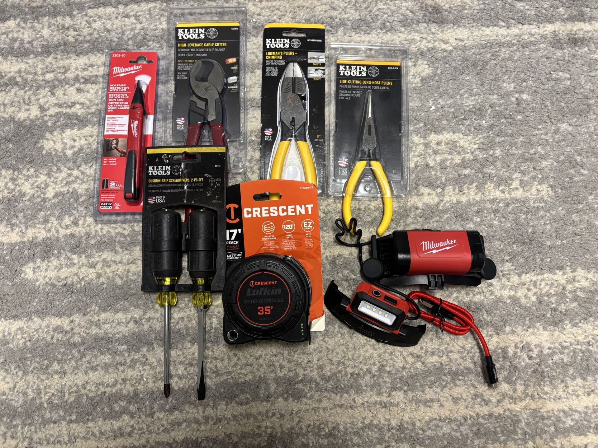 Electrical Hand Tool Starter Kit Klein/Milwuakee