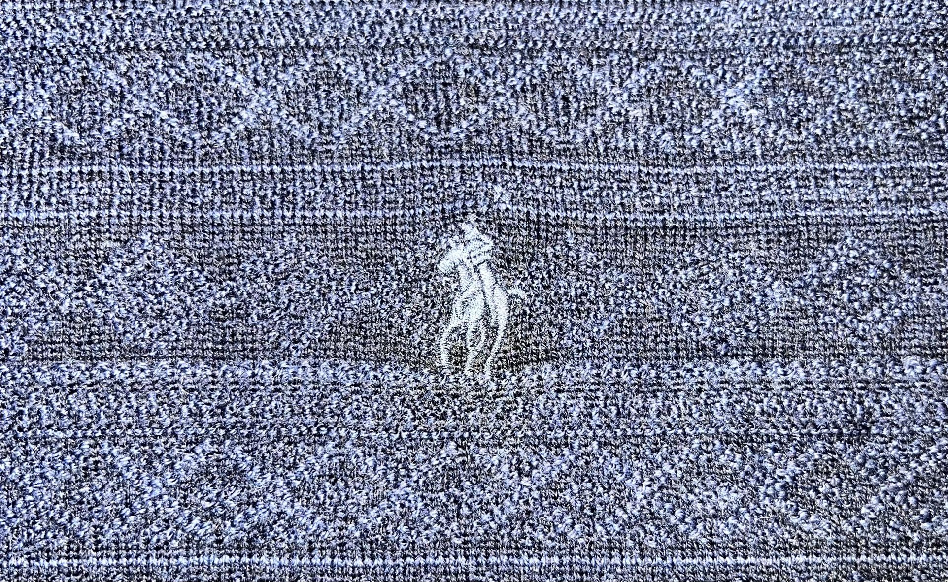 Polo Ralph Lauren M Classics 2 Multi Merino Wool Blue Sweater