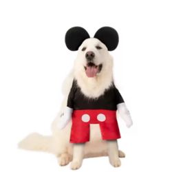 NWT Rubie's Pet Shop  Mickey Mouse Walker Dog Halloween Costume Size XXL