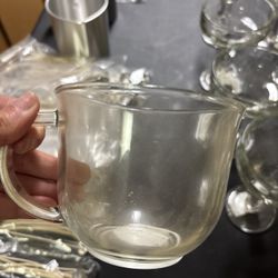 Great candle vessel for a bowl of cereal coffee soup, dessert candles