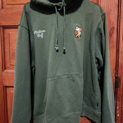 Malbon Iconic Tiger Golf Hoodie Green
