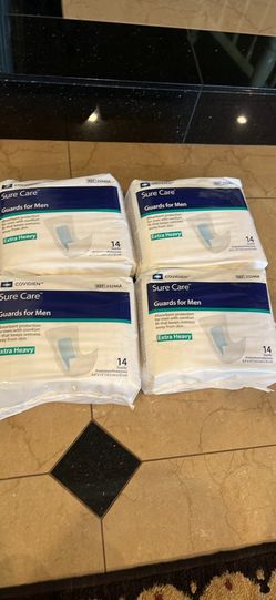 Brand New SureCare Gaurds for Men (4 bundle)