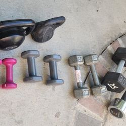 Weights "Flamingo And Pecos Area " $75 For All Please Check The Pictures For More Details 