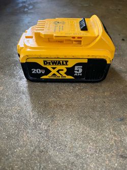 5.0AH MAX XR Lithium-Ion 20V Premium Battery Pack