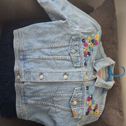 Jordache Denimn Jacket medium. 