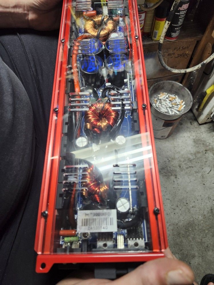 Down 4 Sound 3000watt Rms Full Range Amp With Bass Knob That Shows Volt ⚡️ Temperature And Clipping Brand New In The Box $300
