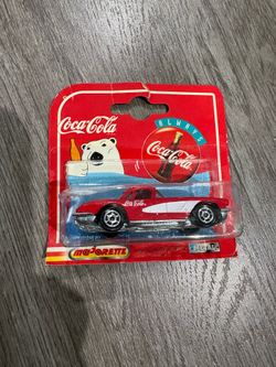 Vintage Coca Cola 1958 corvette