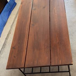 Wood Coffee Table 24”x48”x19”
