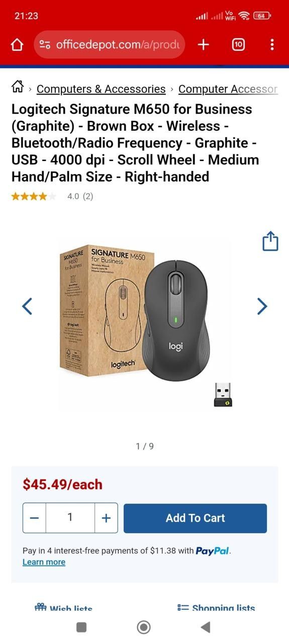 New Wireless Mouse