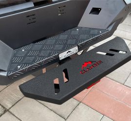 CLAMBER Hitch Step for Pickup Truck & Trailer with 2 Inch Hitch Receiver, E-Coat