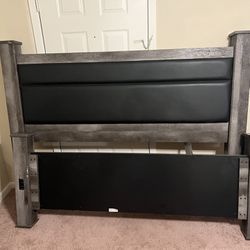 King Size Head Board And Frame 