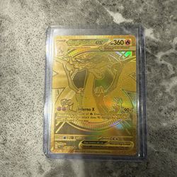 GOLD Mega Charizard x ex
