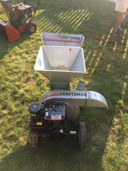 Chipper shredder craftsman 5hp