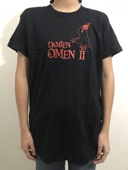 Vintage Damien Omen 2 T Shirt