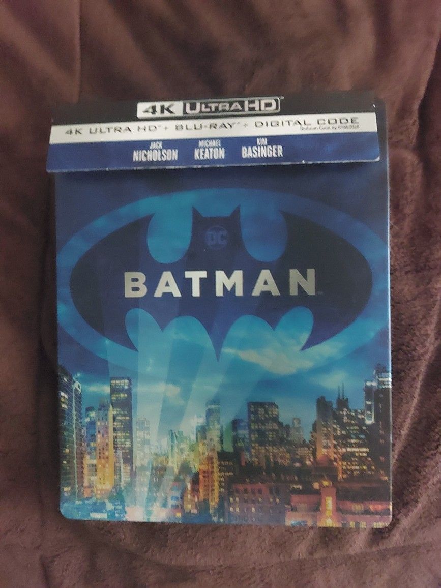 Batman (1989) 4k Steelbook