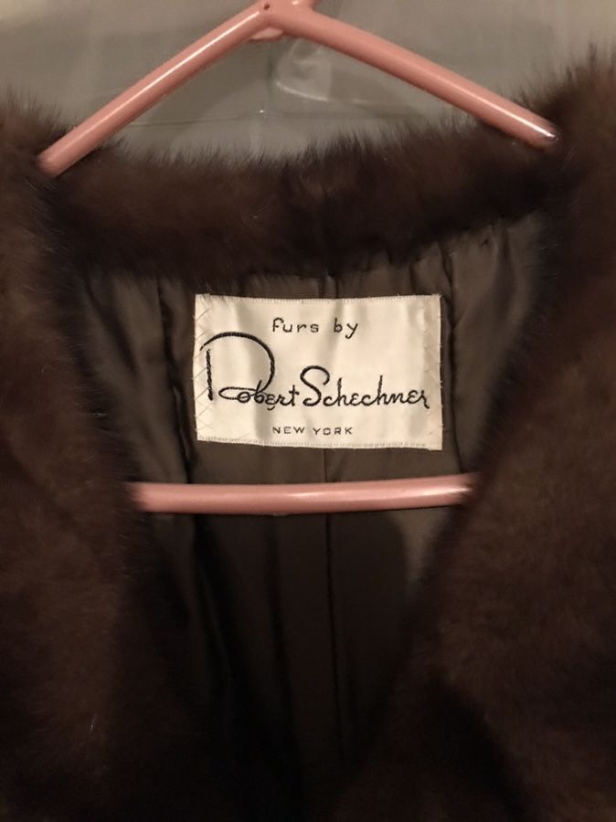 1979 Mink Walking Coat female pelts