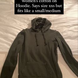 Women’s Hoodie From Cotton On Size Smal Small 