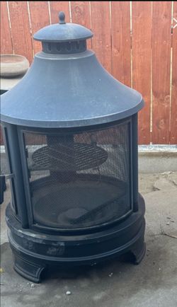 49" Garden Metal Fire Pit