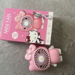 Mini Hello Kitty Fan 