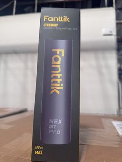 Fanttik S1 Pro Cordless Electric Screwdriver with 16 in 1 Metal Bits & LED Light