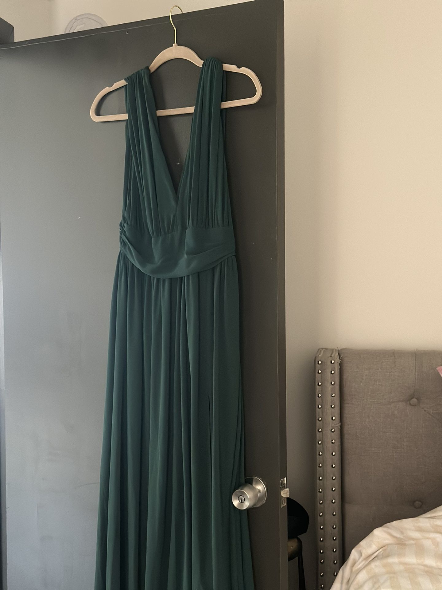 size 8 bridesmaid dress Ever-Pretty Sage Green Bridesmaid Gowns