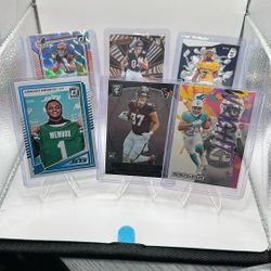 Football Cards All Rookie Lot 