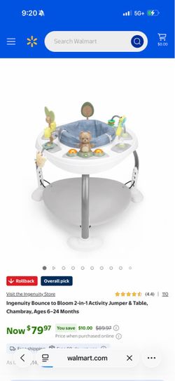 Baby bounce jumper