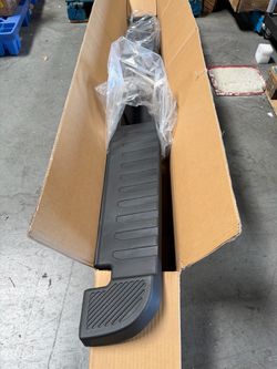 Rear Bumper Step Pad Protector W/Tow Package W/o Rear Sensors Compatible with 2009-2014 F-150