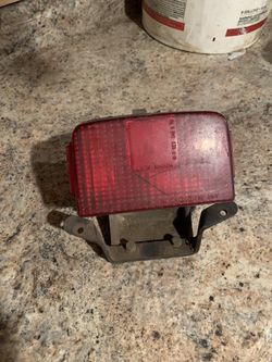 Motorcycle rear tail light not sure from what