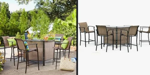 Garden oasis deals harrison bar table