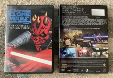 STAR WARS: THE CLONE WARS — THE COMPLETE SEASON FOUR -- DVDs