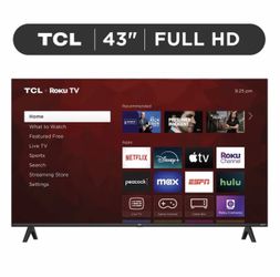 TCL 43S310R 43 Inch FHD Roku Smart TV NEW
