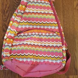 Pink tennis  racket Carry  Sports  backpack 