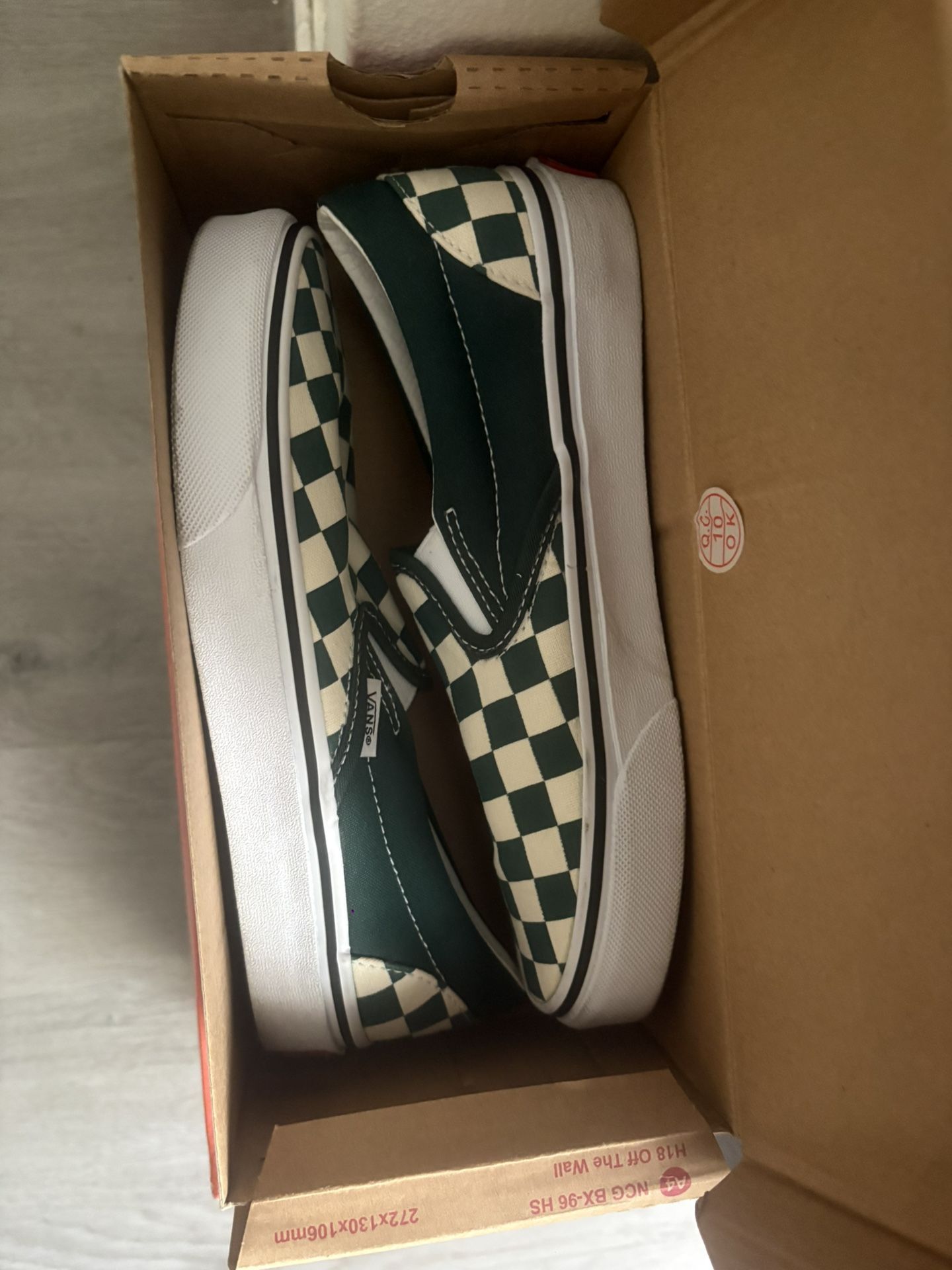 Checkered Vans